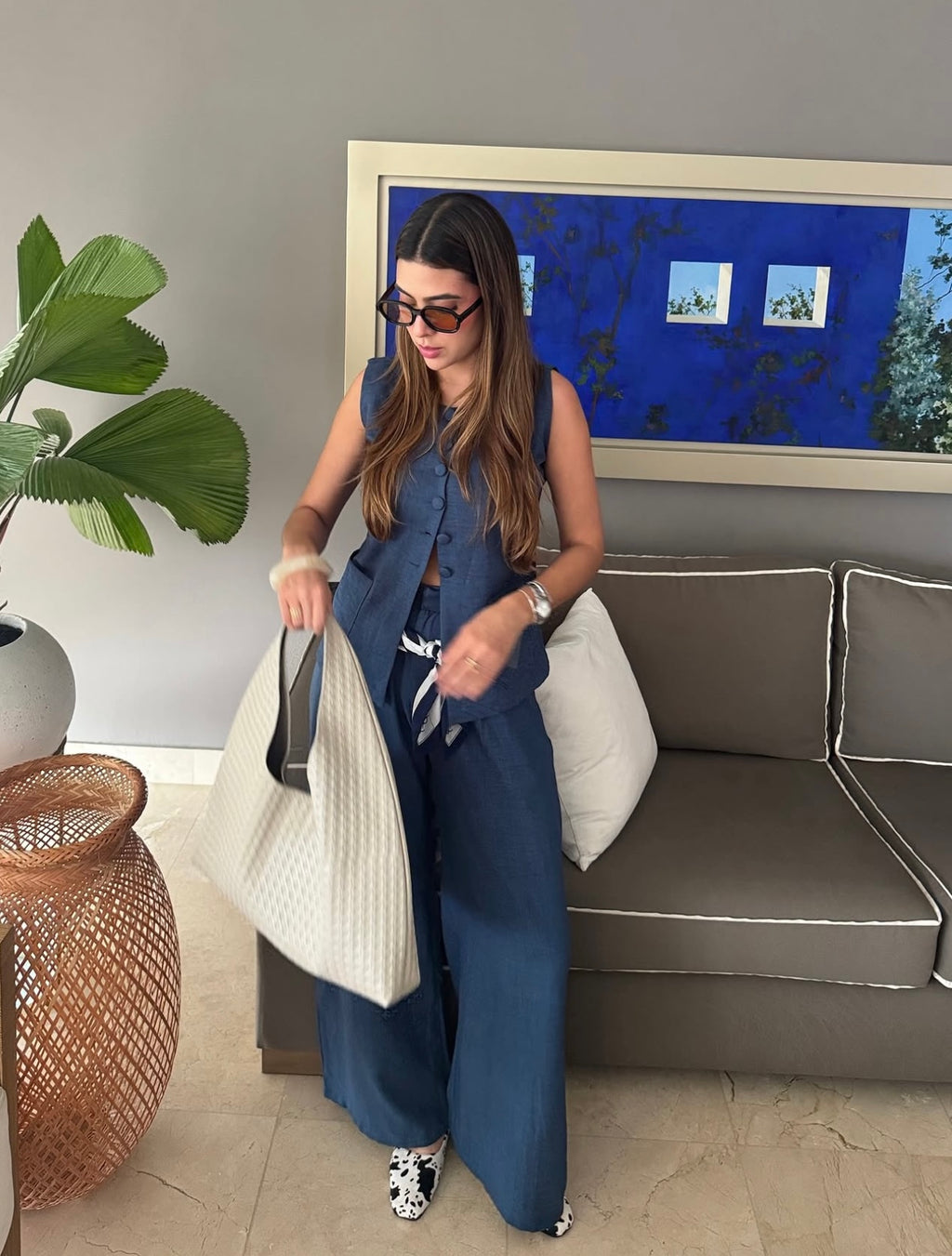 Blue Pants
