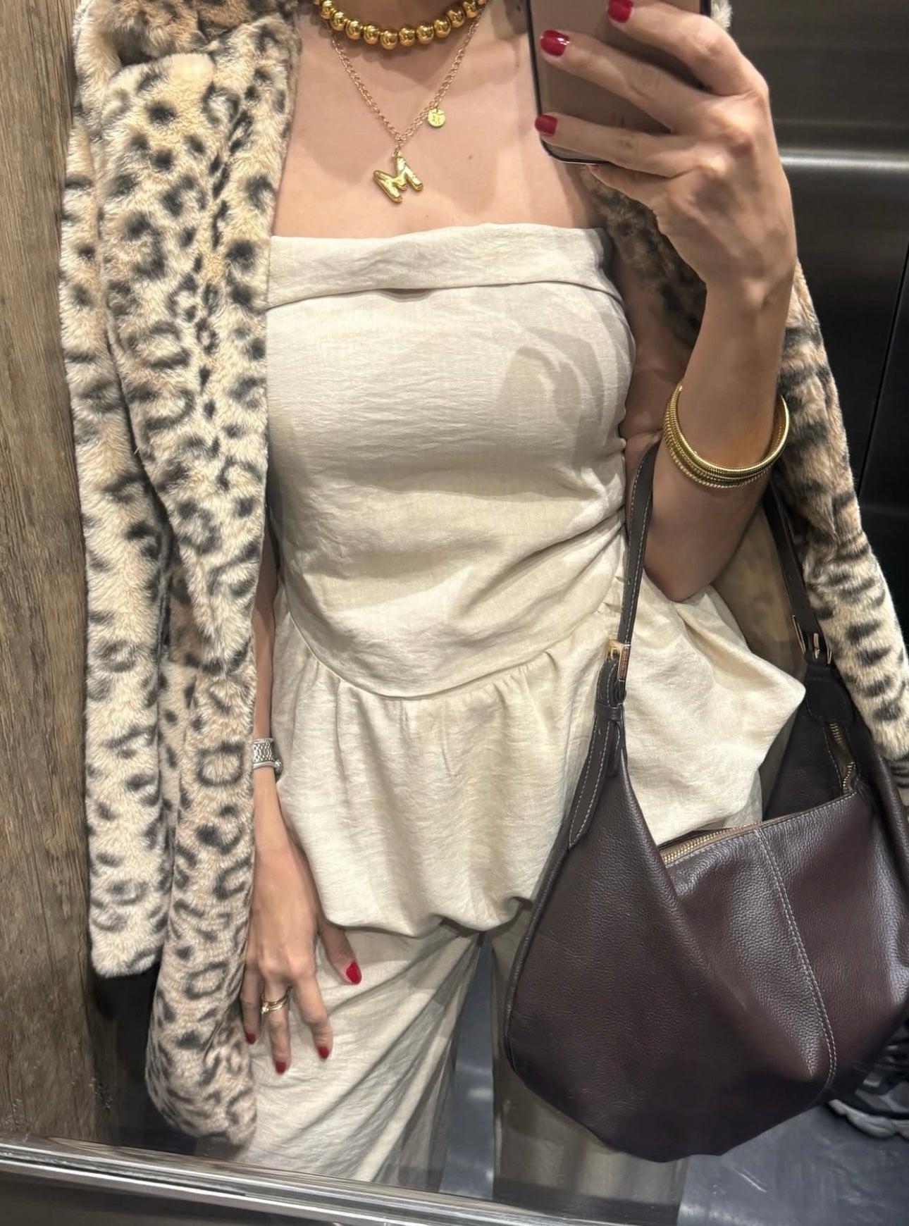 Beige Pants