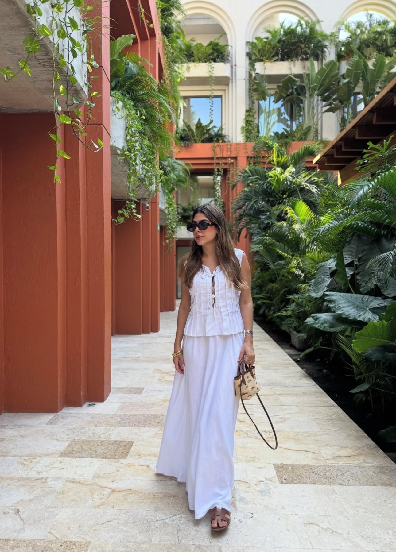Linen vest