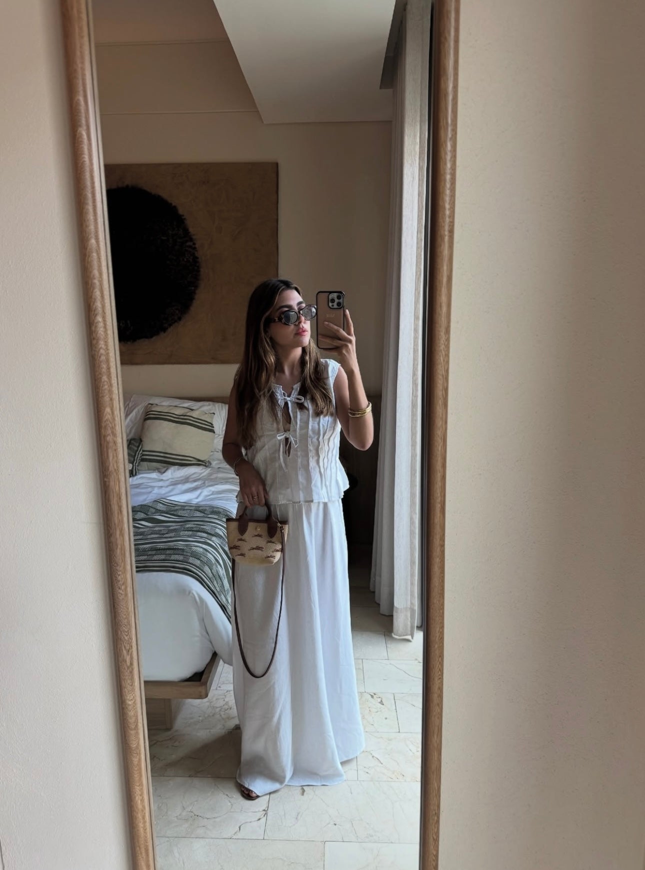 Linen vest